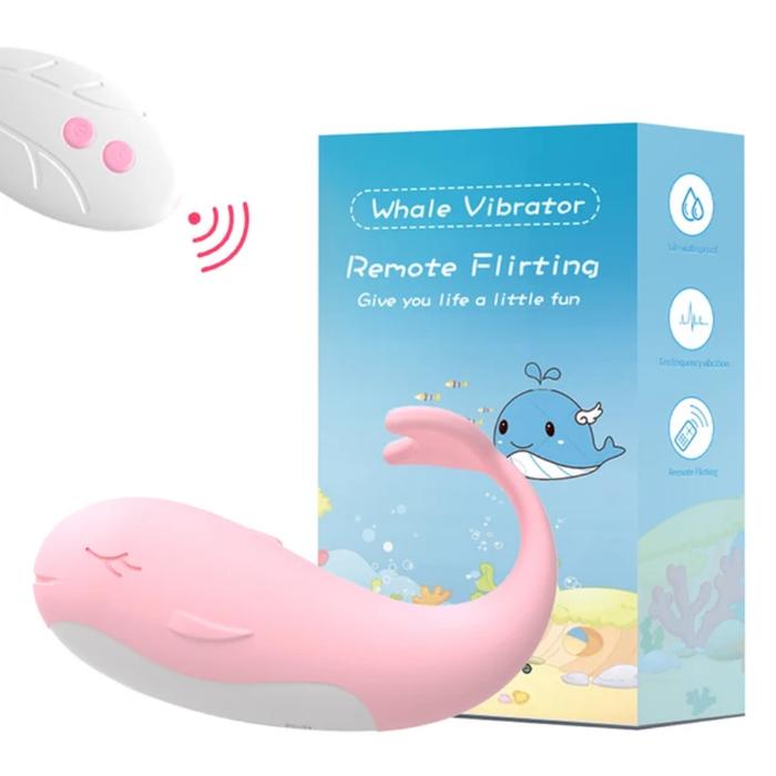 Gambar Whale Vibrate Remote Control / New Wireless Remote Control Vibrat Stimulation Dancing Small Vibrat / Remote Flirting - Biasa Pink dari Lilo OfficialStore undefined Tokopedia