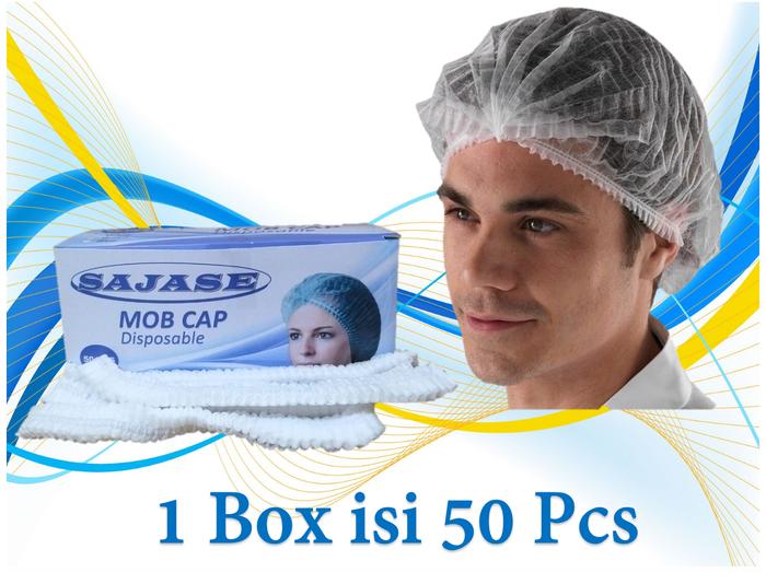 Gambar Hairnet Medis Hair Cap Disposable Nurse Cap Mob Cap Harga Per Box - SAJASE PUTIH dari ARTO MORO GROSIR undefined Tokopedia