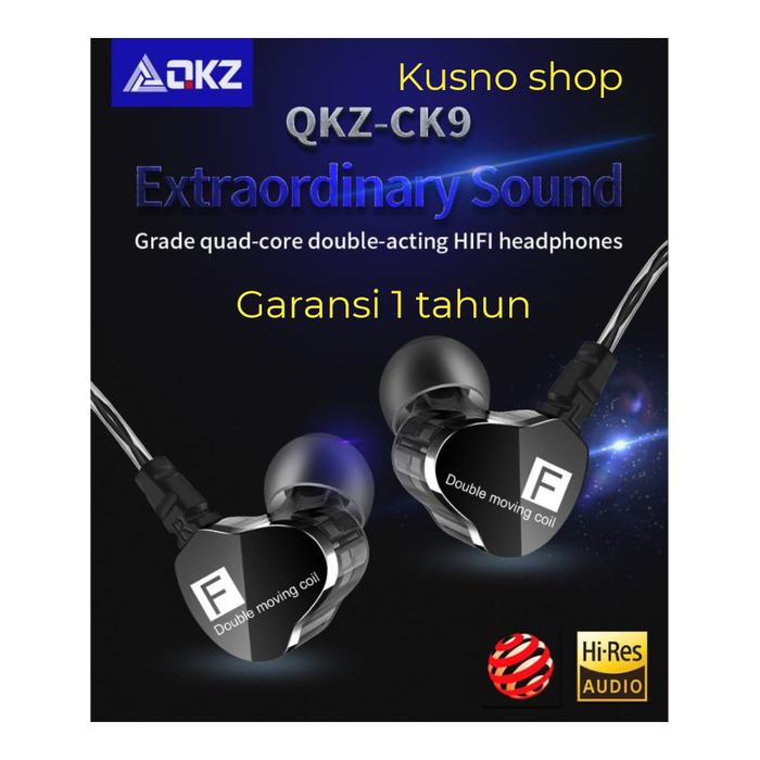 Jual Quality Knowledge Zenith QKZ CK9 In Ear Earphone with