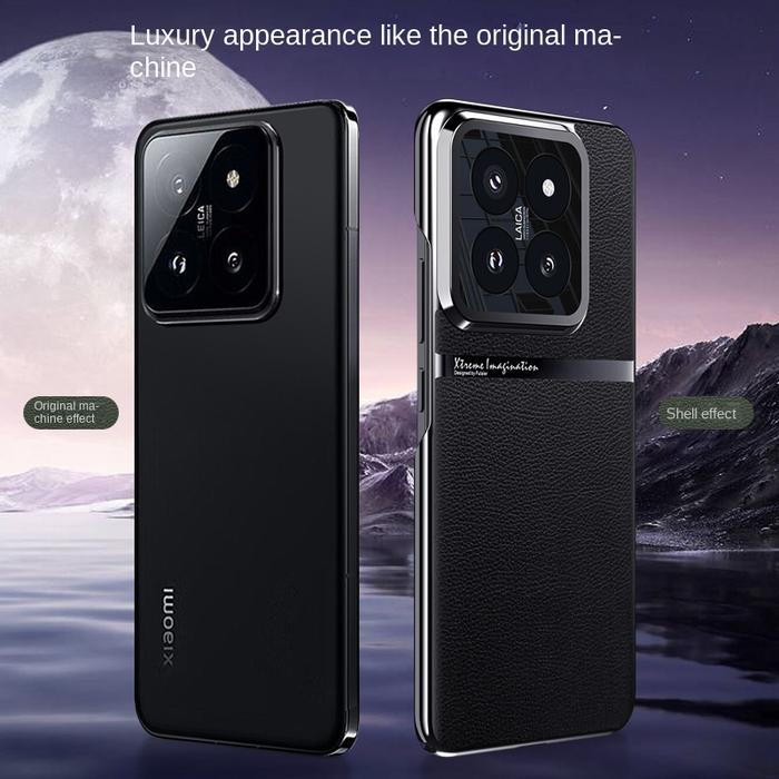 Gambar CASE untuk XIAOMI 14 LEATHER KULIT PREMIUM CASING COVER HP - Hitam dari KORI ACCESSORIES undefined Tokopedia