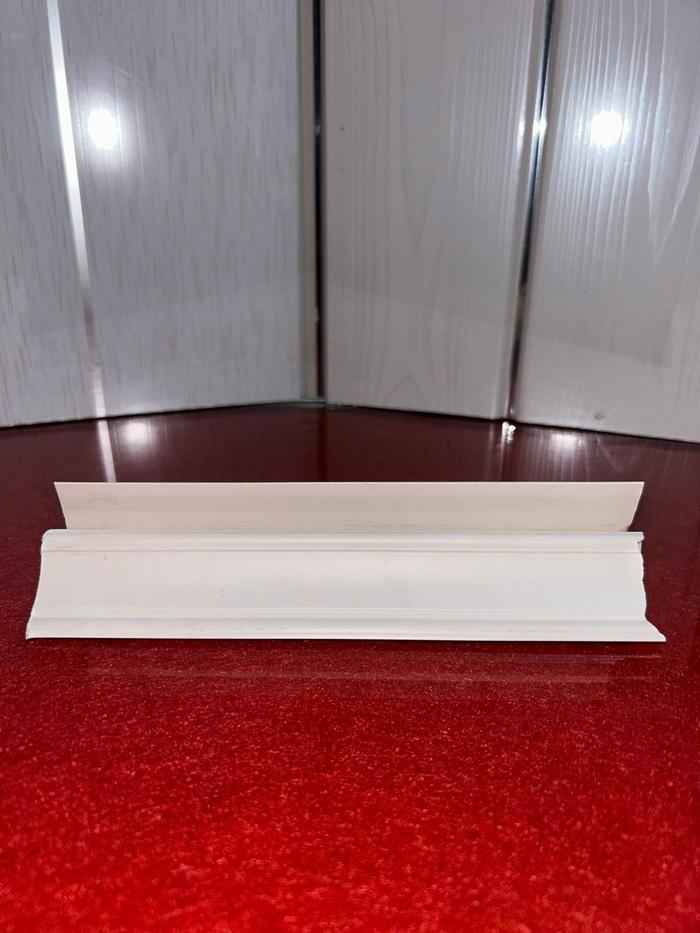 Gambar LIST PROFIL PVC PLAFON / UCLIP PVC PLAFON / SAMBUNGAN H PVC PLAFON / SIKU PVC PLAFON PREMIUM ( WARNA PUTIH ) - PROFIL PVC dari Medan Bangunan undefined Tokopedia