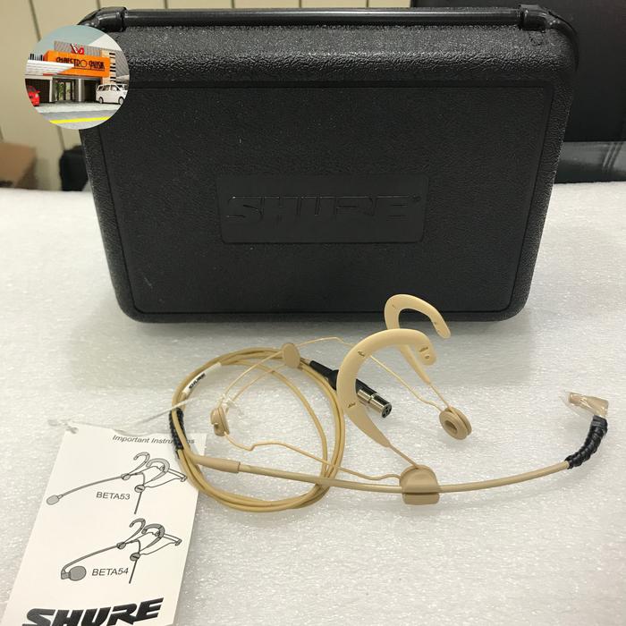 Gambar SHURE WBH54T - headset microphone dari MAESTROMUSIK undefined Tokopedia