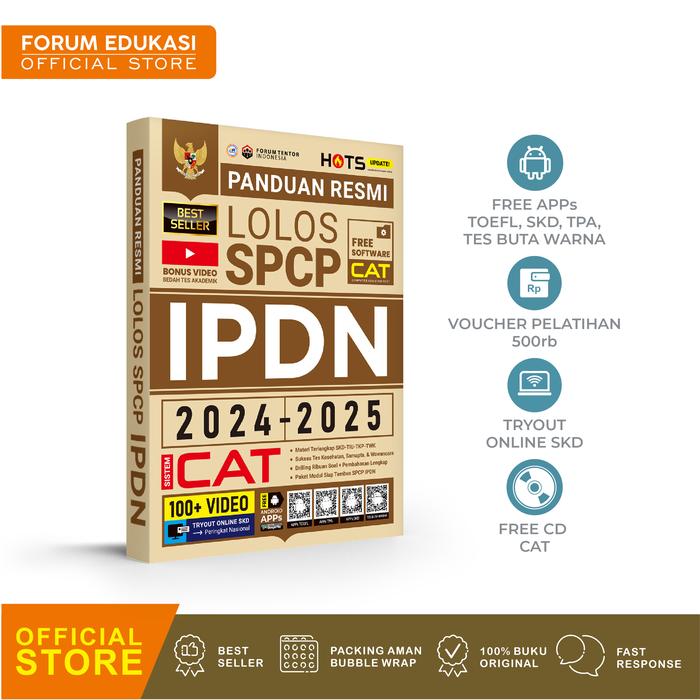 Gambar BUKU IPDN PANDUAN RESMI LOLOS SPCP IPDN TERBARU - IPDN2025 SAJA dari Forum Edukasi Official Shop undefined Tokopedia