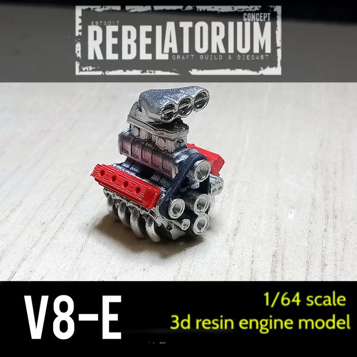 Gambar Rebelatorium concept model V8 Engine - V8 E dari HPZ Store undefined Tokopedia