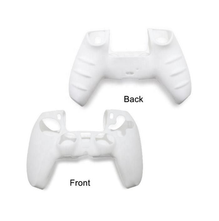 Gambar Silicone Silikon Karet Kondom Pelindung Controller Stik Stick for Dualsense / Dual Sense PS5 - Putih dari Liberty Game Store undefined Tokopedia