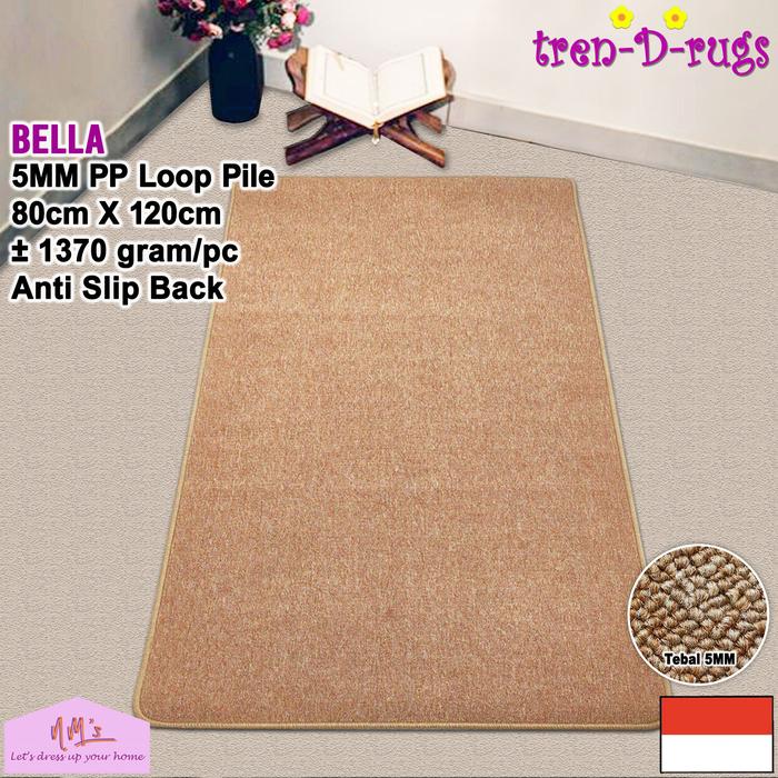 Gambar Tren-D-rugs karpet sajadah sejadah polos ruang tamu anti slip 80x120 - Beige dari NMs Lets dress up your home undefined Tokopedia