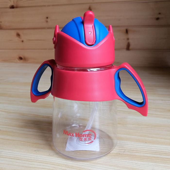 Gambar BOTOL MINUM ANAK BPA FREE HC-5307 MAX HOME RED BLACK - Merah dari Ollahomeliving undefined Tokopedia