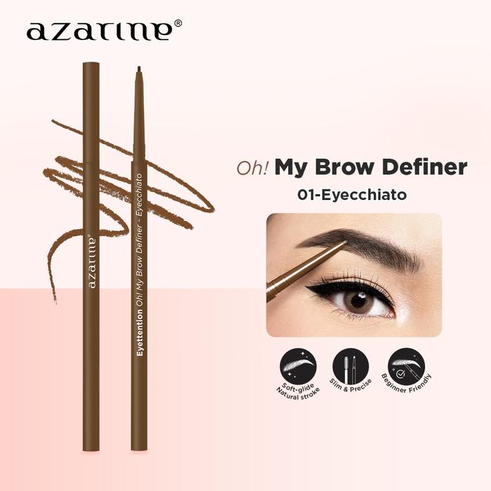 Gambar Azarine Twinkly Gaze Kit | Lip Tint Eyebrow - 02. Eyecchiato, 05. Strawberry dari azarinecosmetic undefined Tokopedia