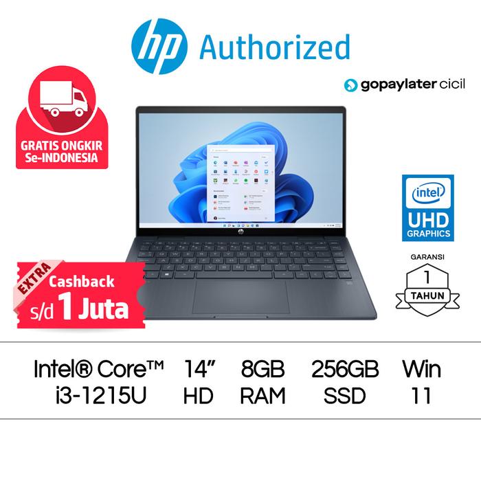 Gambar Laptop HP 240 G9 Core i3 UHD 8GB RAM 256GB SSD W11 14 Inch Intel - HP 240 G9 dari HP Authorized Makassar undefined Tokopedia