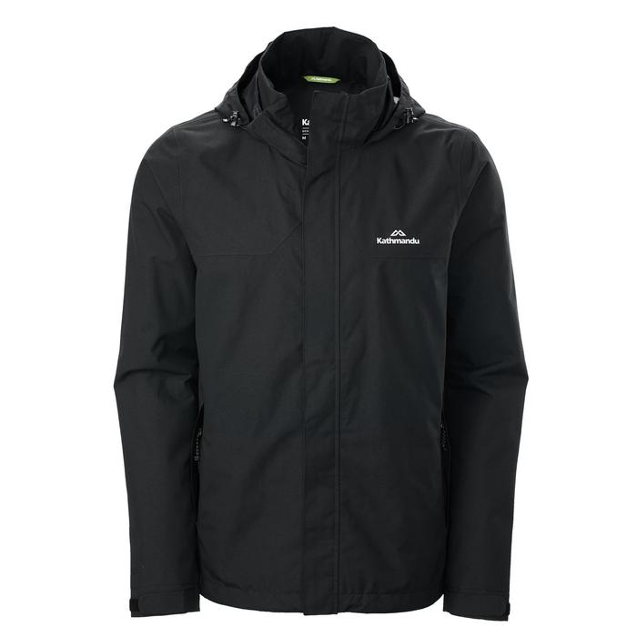 Gambar Jaket waterproof Kathmandu Andulo Men Rain Jacket Big Size - Black, XXL dari Tokotuan.ny undefined Tokopedia