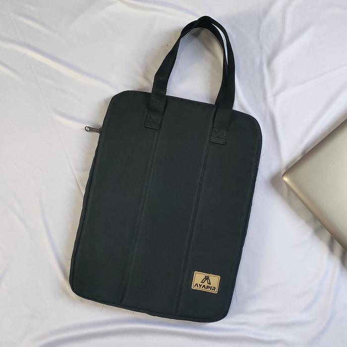 Gambar Tas laptop YUUKI 12"-14" inch tahan air totebag jinjing slevee laptop waterproof notebook - Hitam dari AYAPIR official undefined Tokopedia