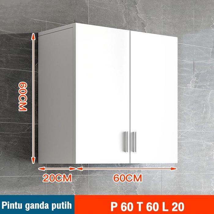 Gambar Ra Kitchen Set Rak Dinding 4 Pintu/Lemari Gantung/Lemari Dapur/Lemari - 2Door/60cm dari jagonyatoksel undefined Tokopedia