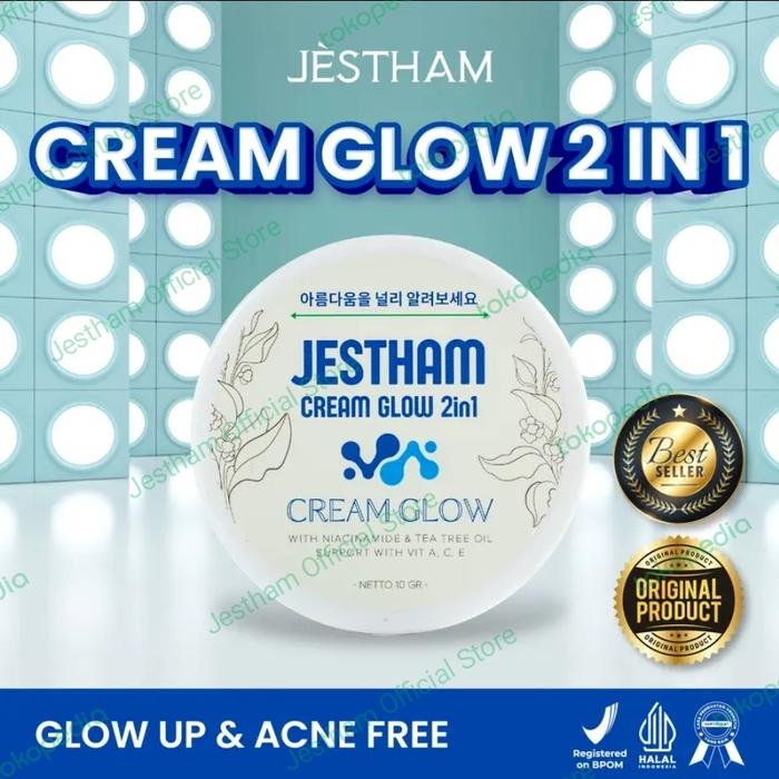 Gambar Jestham Cream Korea Glow 2in1 dari Jestham Store undefined Tokopedia