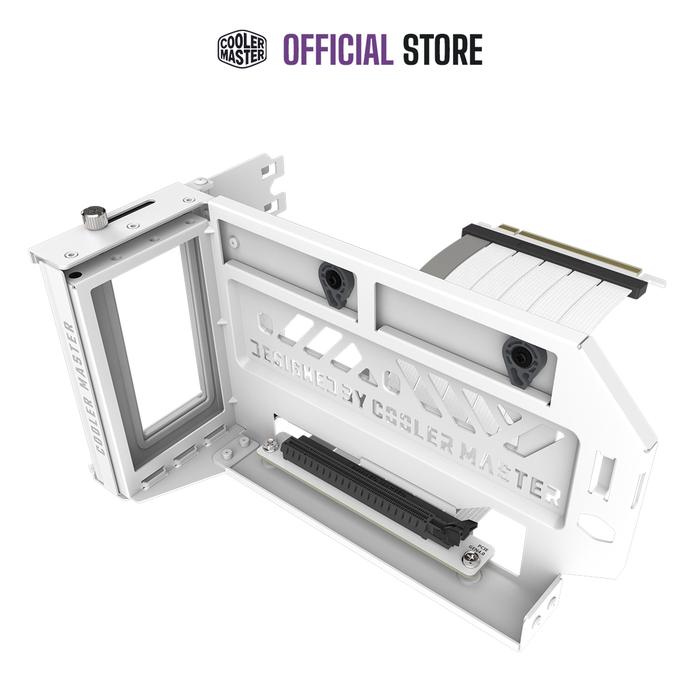 Gambar Cooler Master Vertical Graphics Card Holder Kit V3 - Putih dari Cooler Master Official undefined Tokopedia
