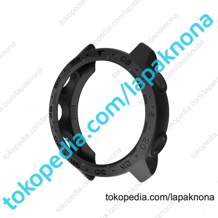 Gambar TPU Case Garmin Forerunner 55 245 245M Music Bumper Casing Soft Cover Pelindung Protector - Black dari lapaknona. undefined Tokopedia