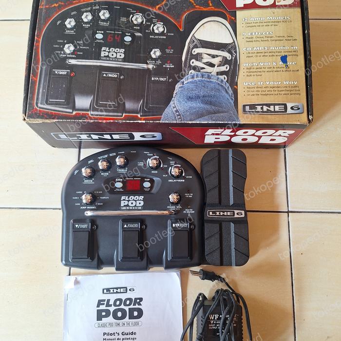 Line 6 Floor Pod Plus ギターエフェクター Line 6 Floor POD Plus Guitar Multi Effects Pedal