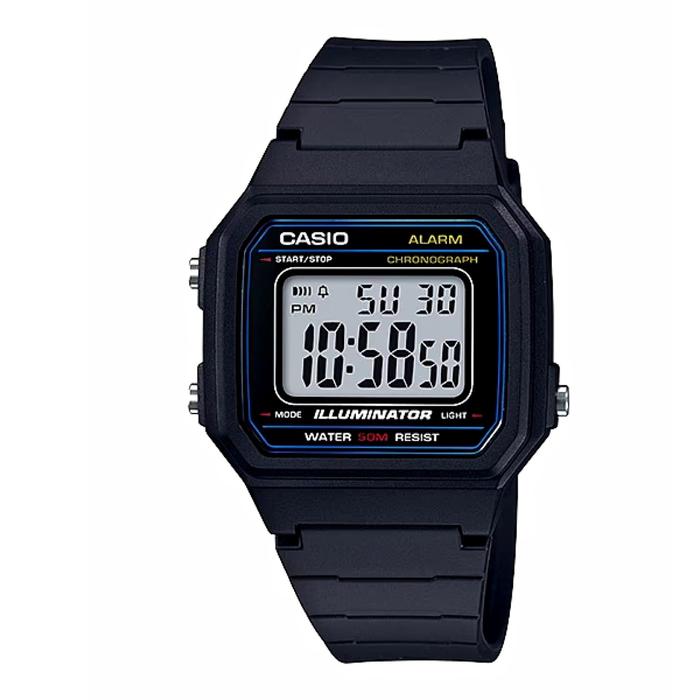 Gambar Jam Tangan Pria Casio W 217H 1A 9A 217HM 5A 7B 9A ORIGINAL Resmi - W-217H-1A dari ATOnlineStore undefined Tokopedia