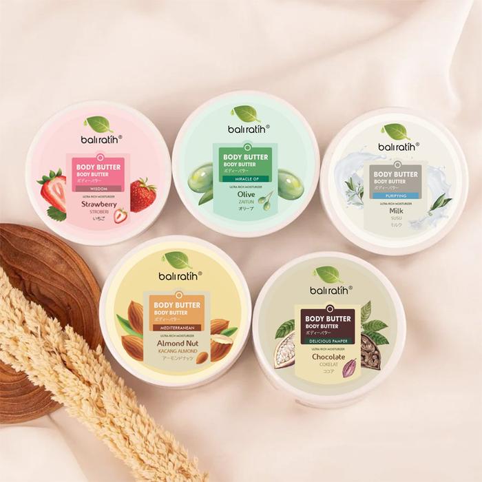 Jual Bali Ratih Body Butter 200gr Milk Kota Denpasar Bali