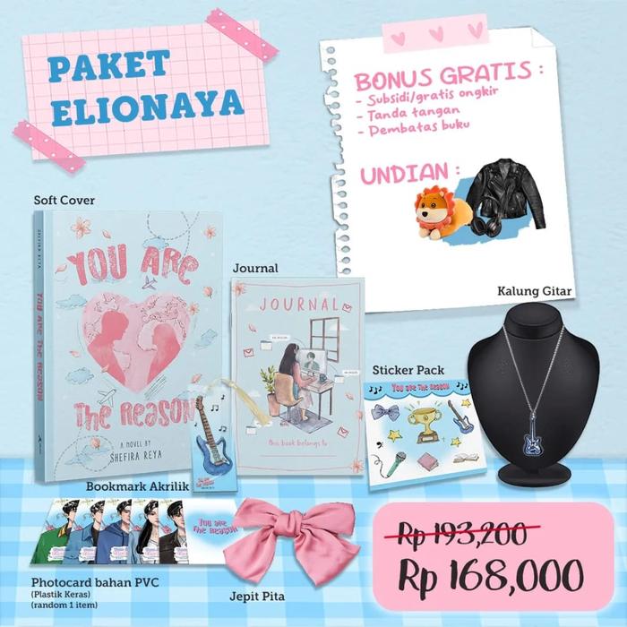 Gambar PRE ORDER Buku Novel - You Are The Reason - Akad - Bumifiksi - ELIONAYA dari BumifiksiJogjakarta undefined Tokopedia
