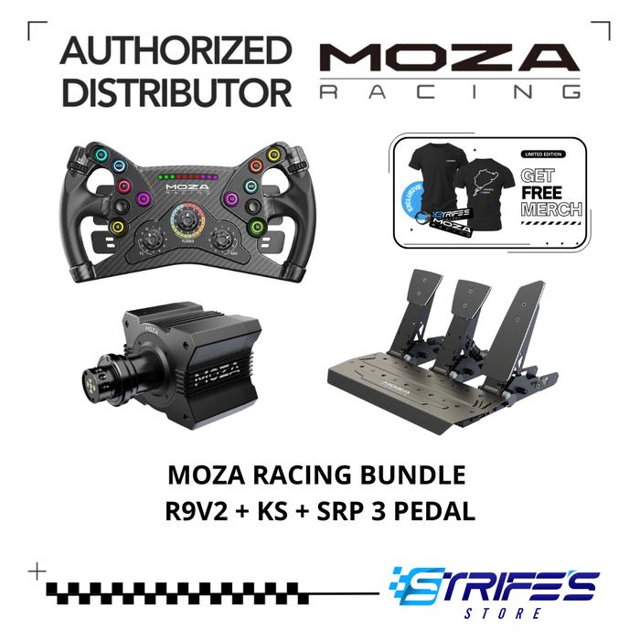 MOZA R9 GSステアリング SRP しょっぱくっ 3PEDAL アクセサリーkit