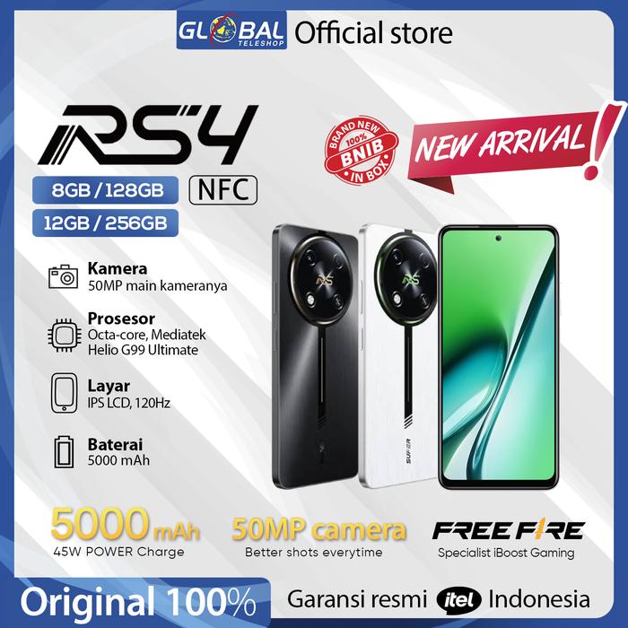 Gambar Itel RS4 8/128GB | 12/256GB Garansi Resmi - Promo, 8/128 dari Global Teleshop Jakarta undefined Tokopedia