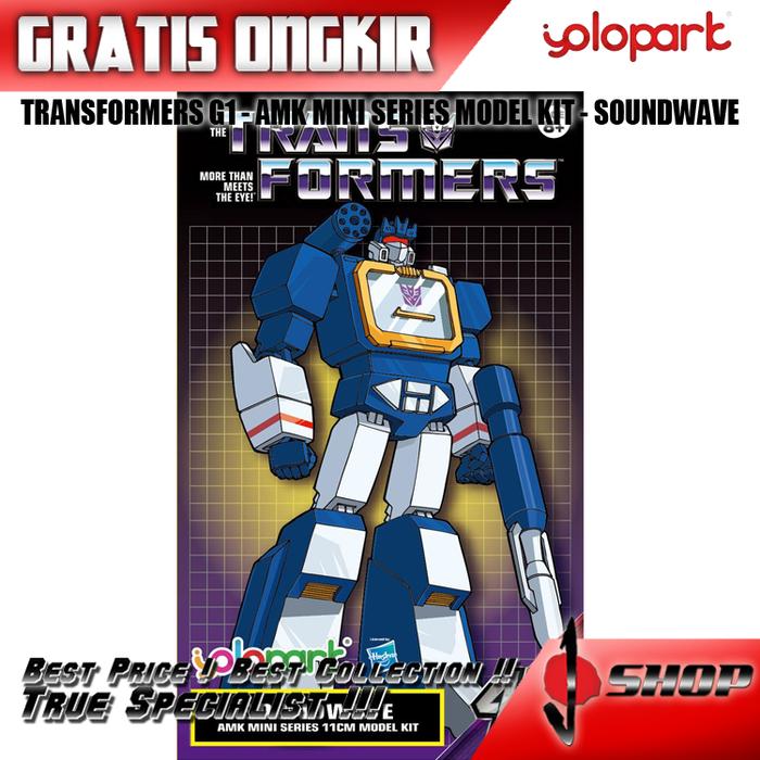 Gambar YOLOPARK TRANSFORMERS G1 - AMK MINI SERIES MODEL KIT - SOUNDWAVE dari J-SHOP HOBBY SHOP INDONESIA undefined Tokopedia