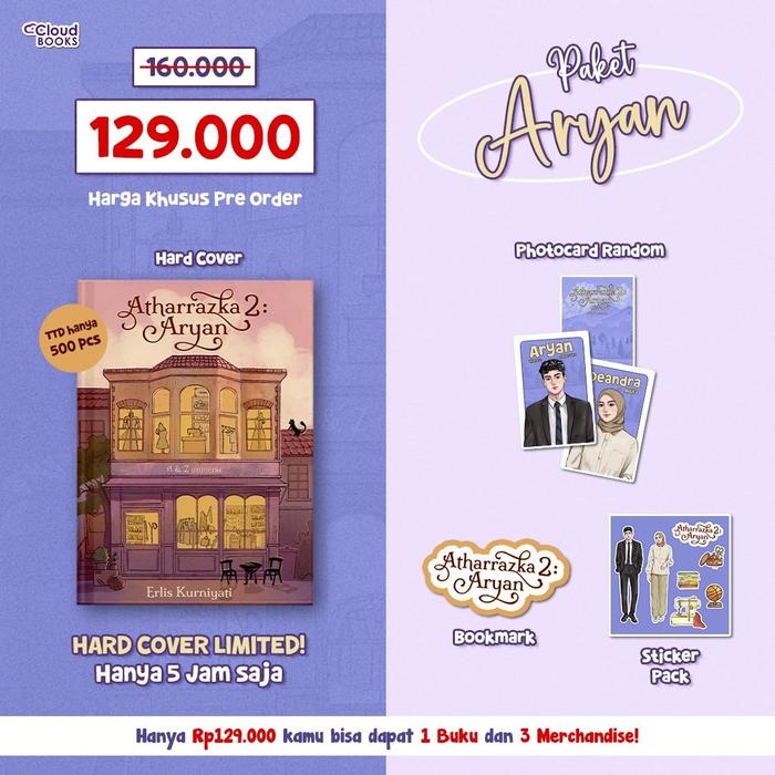 Gambar Pre Order - Atharrazka 2 : Aryan - Cloud - Bumi Fiksi - Paket Aryan dari Bumi Fiksi Makassar undefined Tokopedia