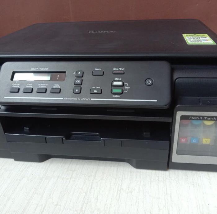 Gambar Printer brother dcp t300 print scan copy kosongan dari destishop. undefined Tokopedia
