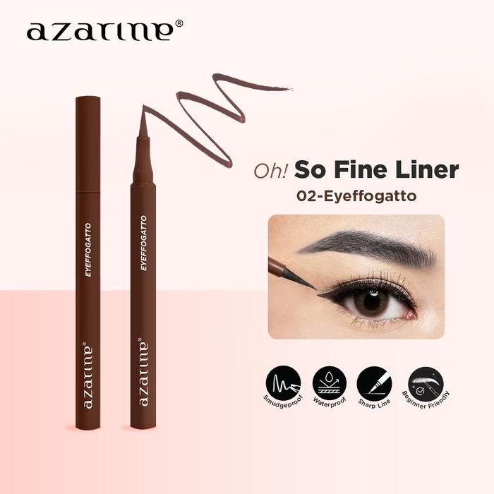 Gambar Azarine Flirty Wink Kit | Lip Tint Eyeliner - 02. Eyefogatto, 08. Peach dari azarinecosmetic undefined Tokopedia