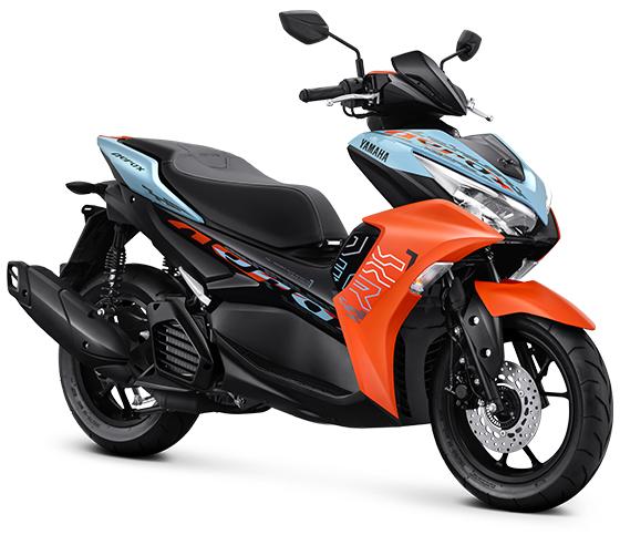 Gambar Yamaha All New Aerox (OTR Jadetabek) - Sumber Mas Motor - Orange dari Yamaha Sumbermas undefined Tokopedia