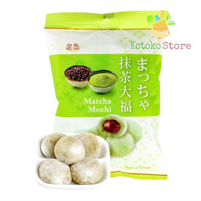 Gambar Royal Family Mochi Taiwan / Mochi Taiwan Pack / Mochi Aneka Rasa 210gr - Matcha dari Kotoko Store undefined Tokopedia