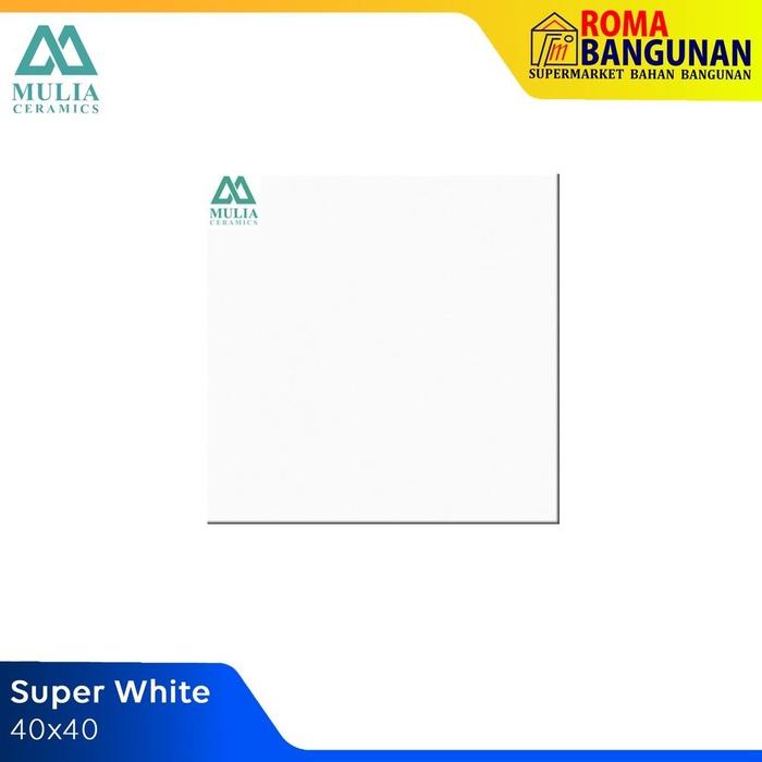 Gambar Diskon Mulia Keramik Lantai / Keramik Kilap Polos Putih / Keramik - 30x30 dari Inter Pedias undefined Tokopedia