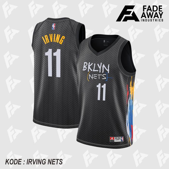 Kyrie Nets Jersey City Edition Men's Brooklyn Nets Kyrie Irving