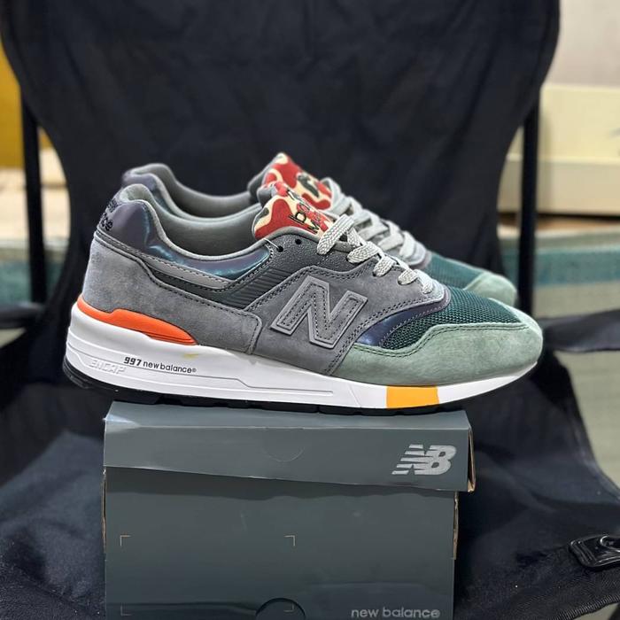 Cheap new balance 997 charcoal Factory Sale