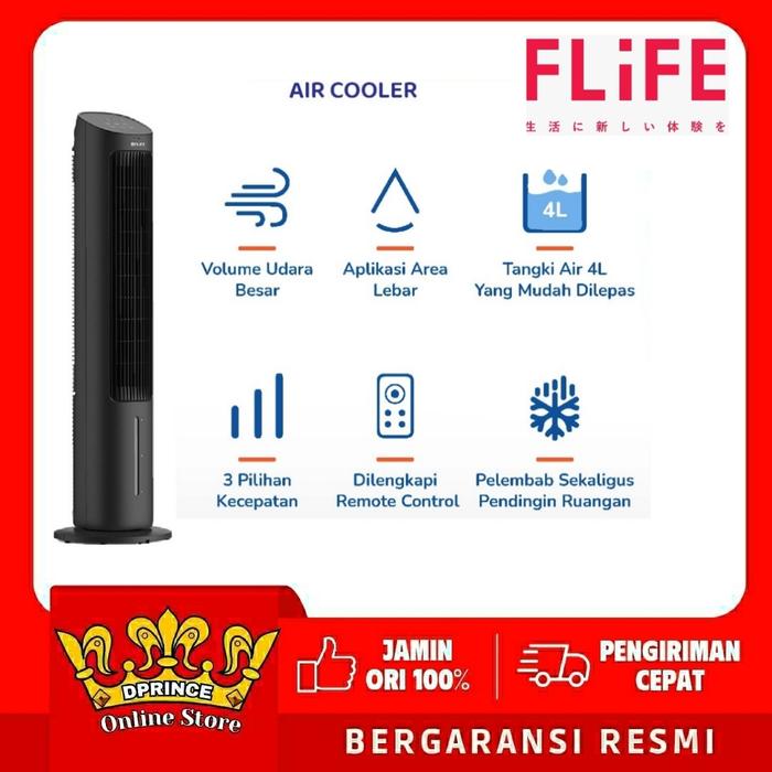 Gambar FLiFE / GREE Tower Fan Air Cooler & Humidifier FTA-ACOOL4 4 Liter / GREE ACOOL4 - FTA-ACOOL4 dari DPRINCE undefined Tokopedia