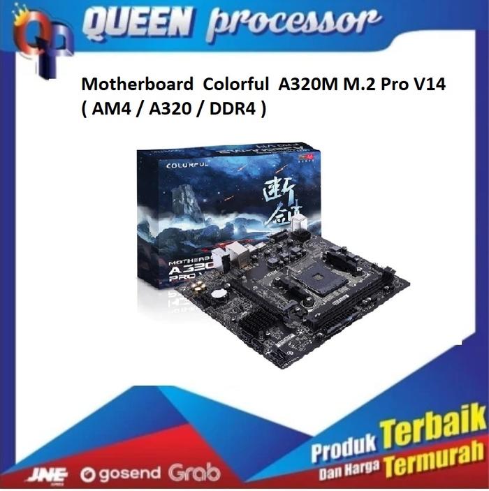Gambar Motherboard Colorful A320M M.2 Pro V14 ( AM4 / A320 / DDR4 ) dari QueenProcessor undefined Tokopedia