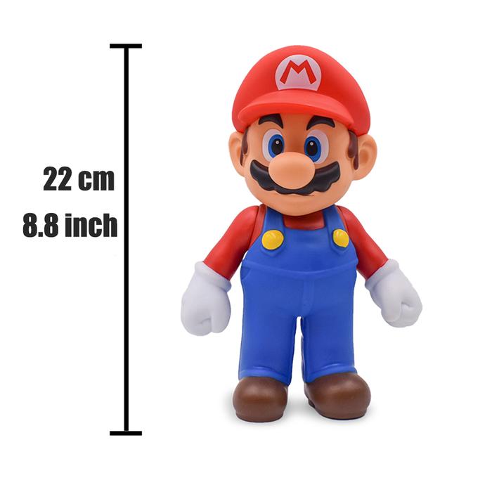 Gambar Action Figure Super mario Bross Luigi - Mario No Box dari Marcelibonk Oshop undefined Tokopedia