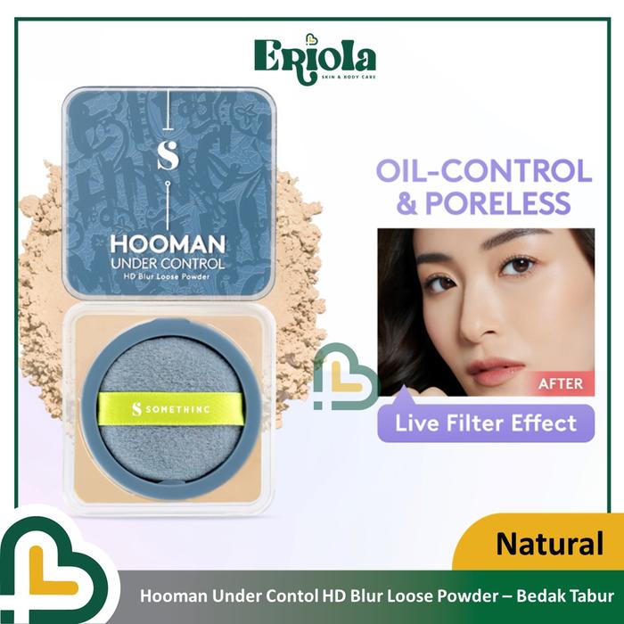 Gambar Somethinc Hooman Under Control HD Blur Loose Powder Bedak Tabur Oil Control Bluring Effect - 04 Neutral dari Bennett Lee_NEW undefined Tokopedia
