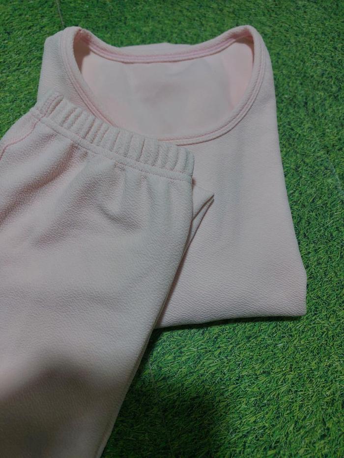 Gambar New Long John Knitt wanita - Merah Muda, XL dari NFH Genuine Warm undefined Tokopedia