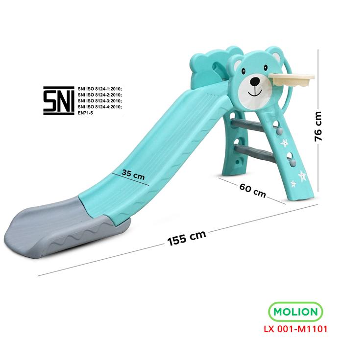Gambar SPEEDS Mainan Ayunan Anak Swing Playround Bermain Kuda Kudaan M1308 - M1101 BIRU dari Speedshome undefined Tokopedia