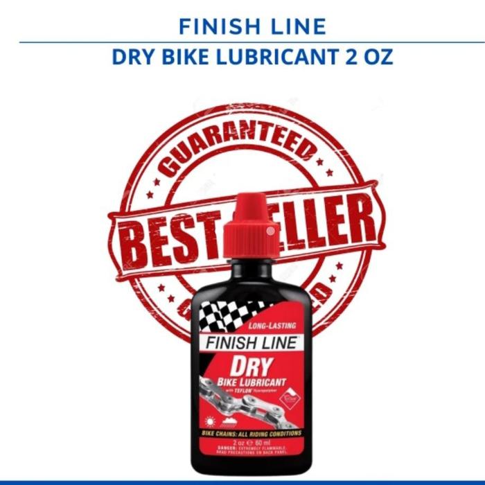 Gambar CHAIN LUBE finish line teflon plus dry bike lubricant red chainlube pelumas pelicin pembersih rantai sepeda - 2 OZ/60ML dari muliasepeda undefined Tokopedia