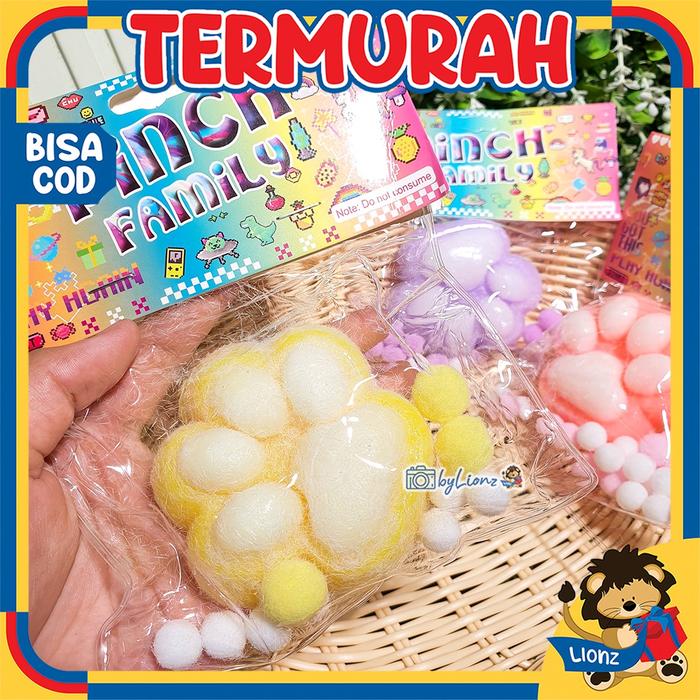 Gambar Mainan Pencet Taba Squishy - Pinch Paw Plush dari lionzidn undefined Tokopedia