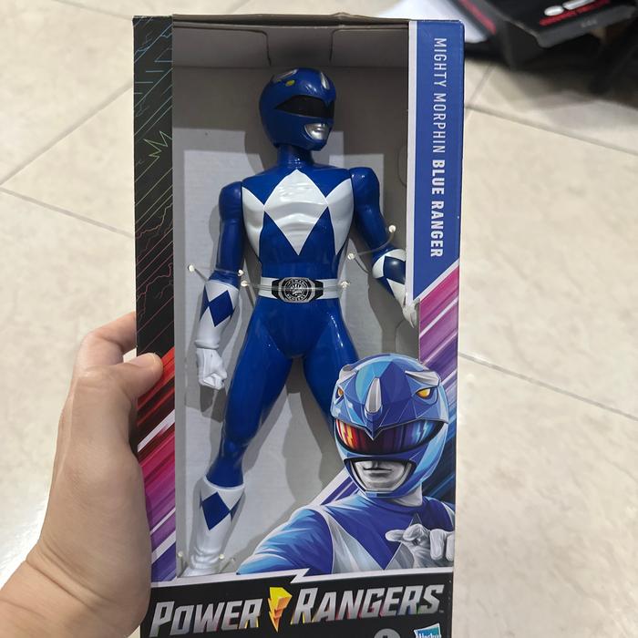 Gambar Power Rangers Mighty Morphin Pink Ranger Original Hasbro 9.5 inch - Biru dari KSM bersaudara undefined Tokopedia