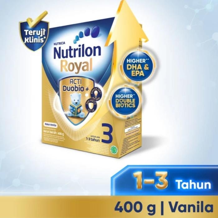 Gambar Nutrilon Royal 3 Susu Pertumbuhan 1-3 Thn Vanila 400gr dari toko intiyas undefined Tokopedia