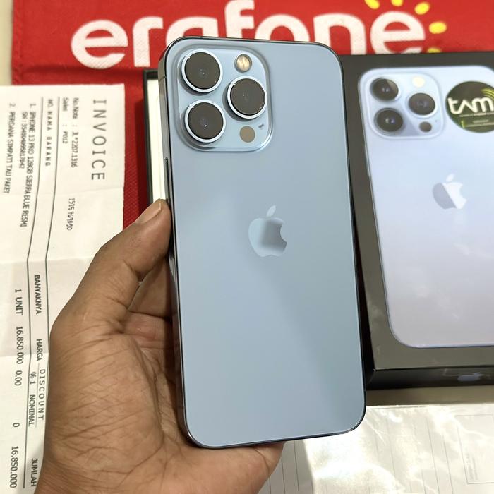 Gambar iPhone 12 Pro Max 256gb iBox Second - Promax 256 fullset Original - pasifik blue, 256Gb dari Hei Phone Store undefined Tokopedia