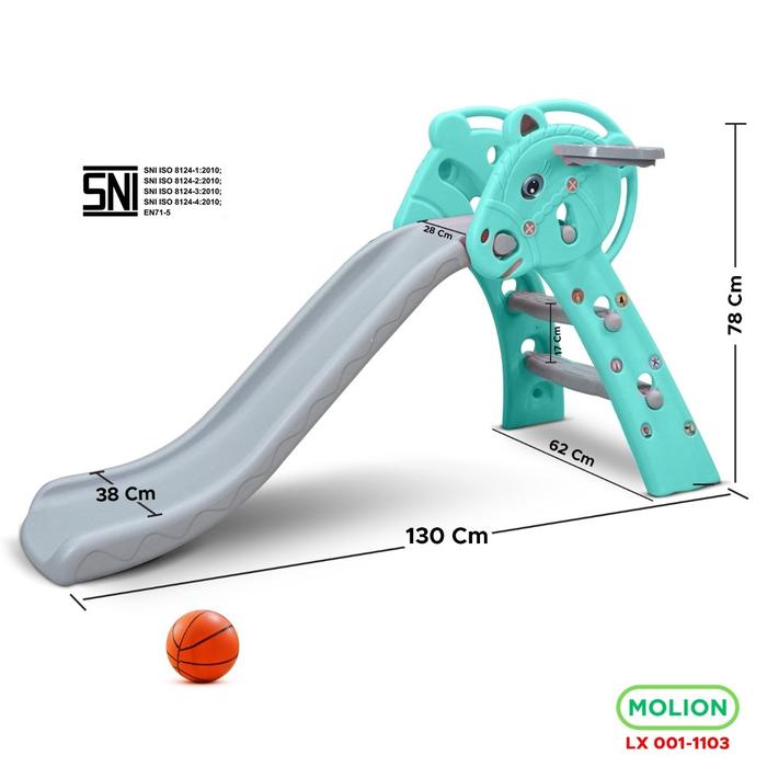 Gambar SPEEDS Mainan Ayunan Anak Swing Playround Bermain Kuda Kudaan M1308 - M1103 KUDA BIRU dari Speedshome undefined Tokopedia