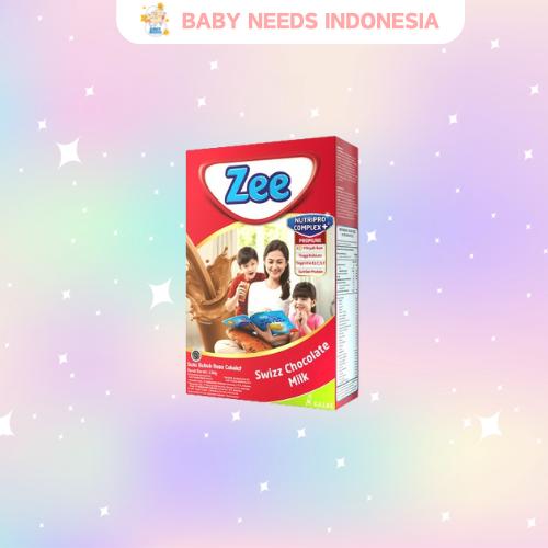 Gambar Zee Reguler Chocolate Milk 350gr / KrunchZee Vanilla Twist Milk 337.5gr Susu Pertumbuhan Anak - (ISI 1) Coklat dari Baby Needs Indonesia undefined Tokopedia
