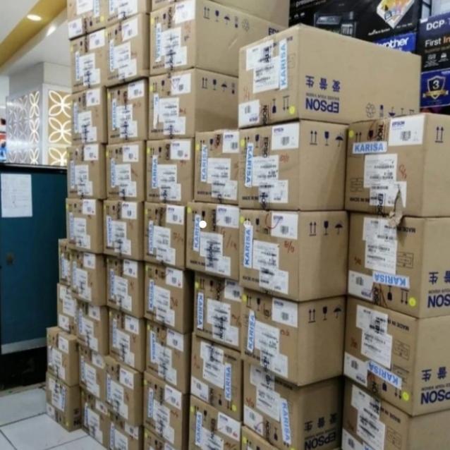 Gambar PAKET 1 SET TINTA 664 ORIGINAL L110/L120/L210/L220/L310/L350/L360/L1300 - Hitam dari Gen AQ undefined Tokopedia