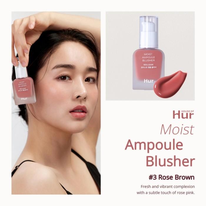 Gambar House of Hur Moist Ampoule Blusher - 03 Rose Brown dari Style Korean Indonesia undefined Tokopedia