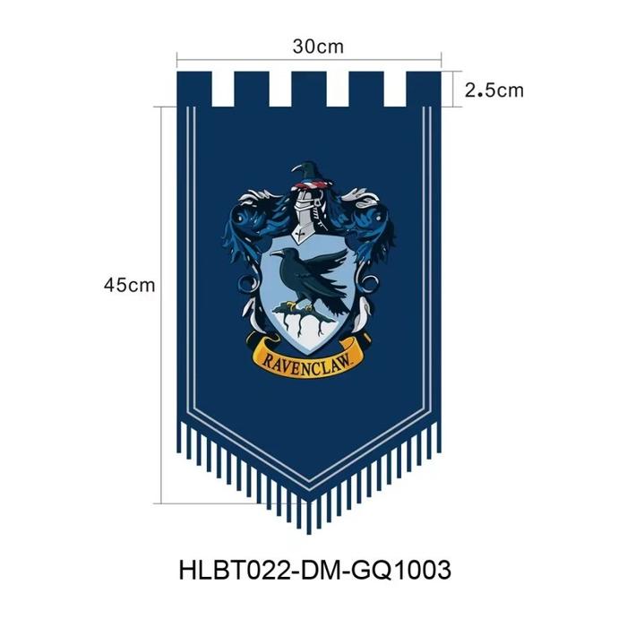 Gambar bendera harry potter banner flag asrama sihir room cafe home decor hiasan dinding - ravenclaw dari Viaofficialshop1 undefined Tokopedia